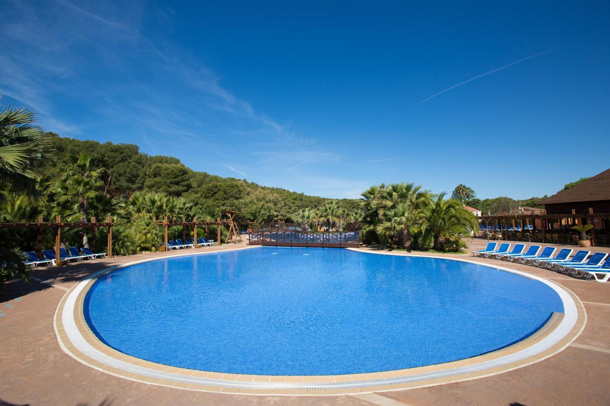 Camping Estival Torre De La Mora Tamarit Exterior foto