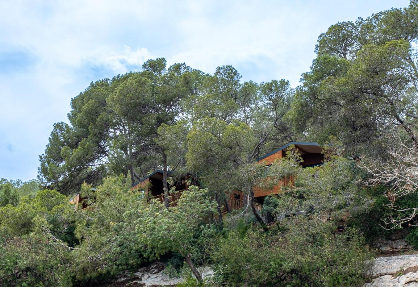 Camping Estival Torre De La Mora Tamarit Exterior foto