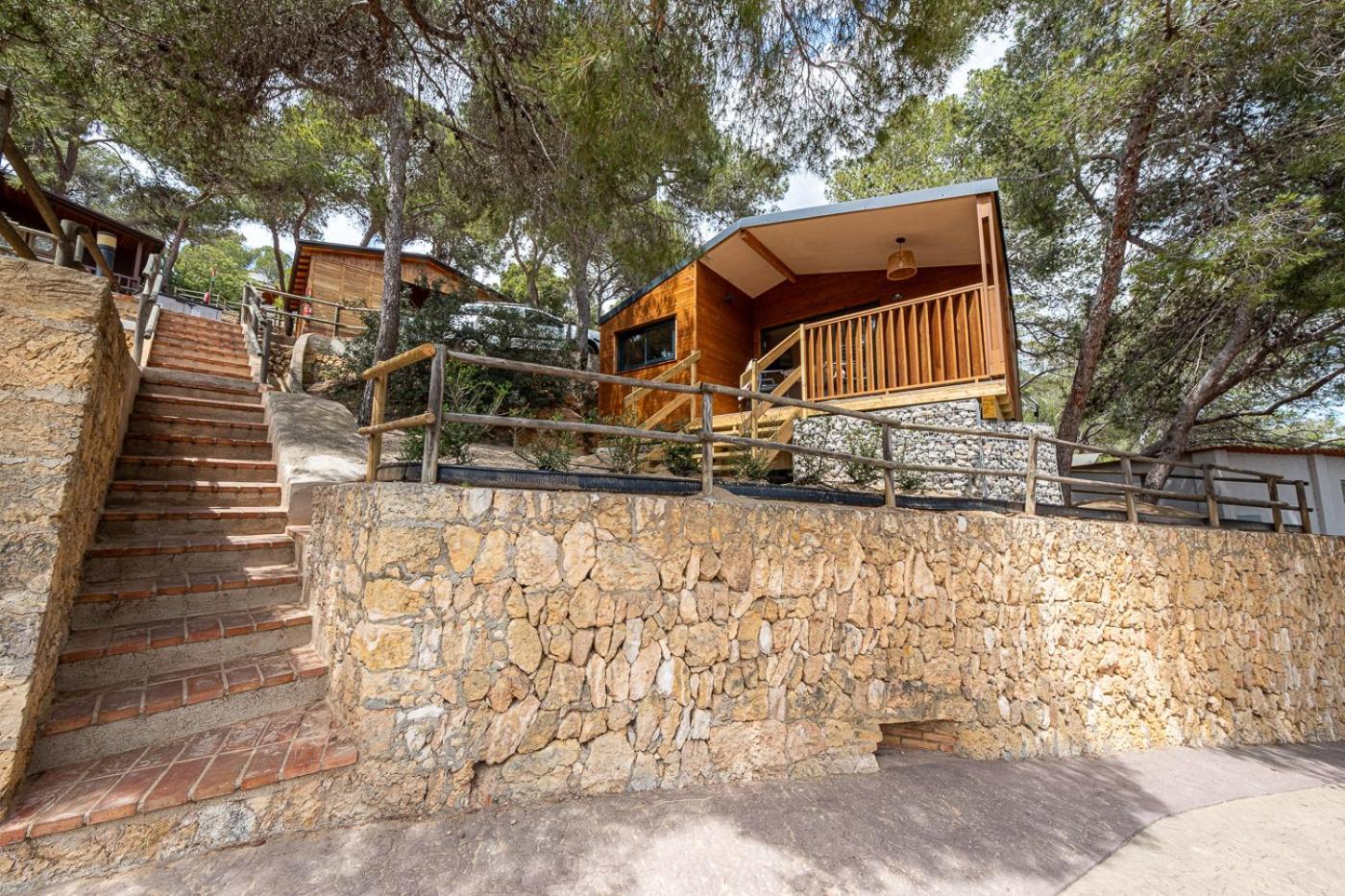 Camping Estival Torre De La Mora Tamarit Exterior foto