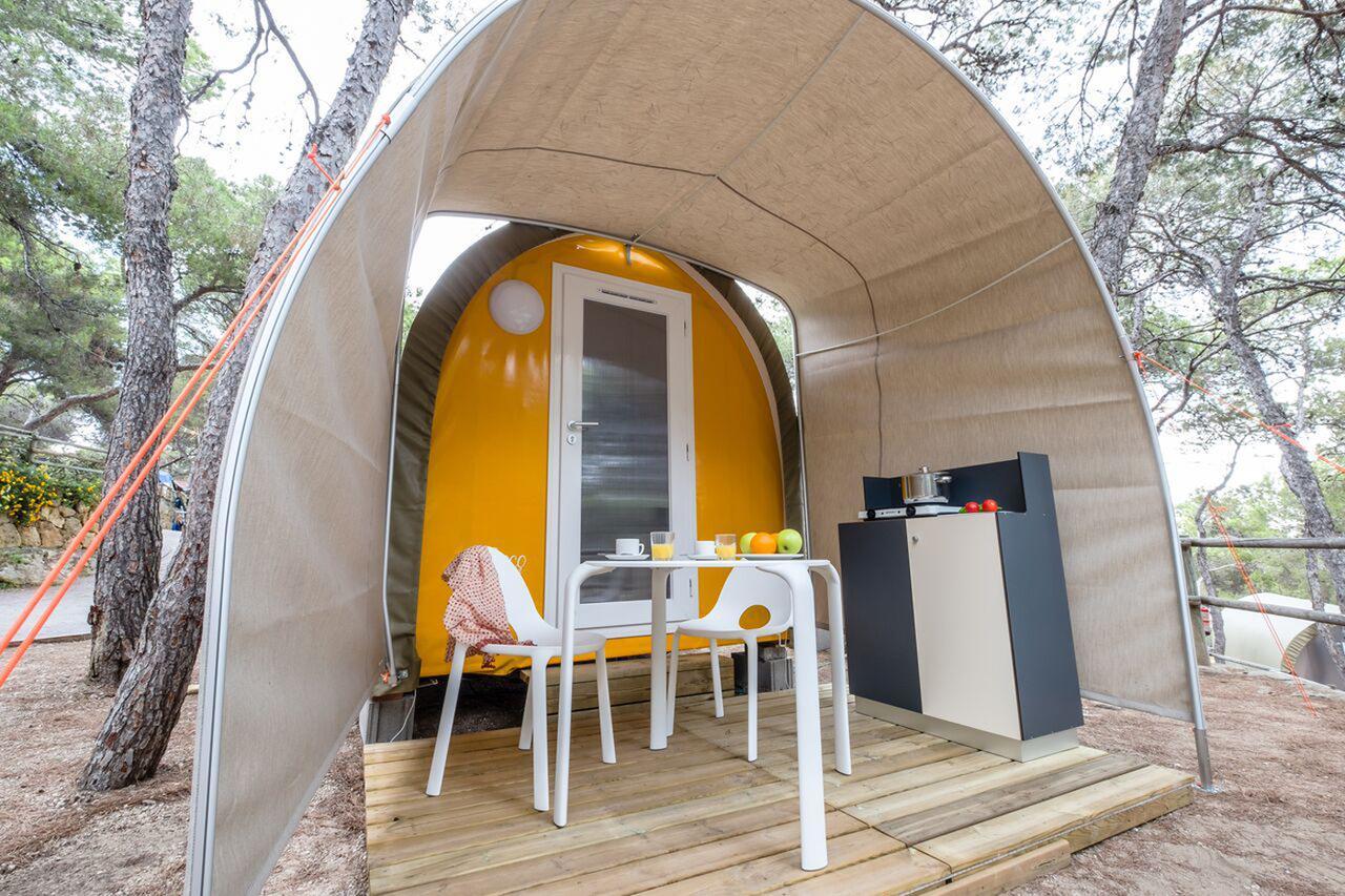 Camping Estival Torre De La Mora Tamarit Exterior foto